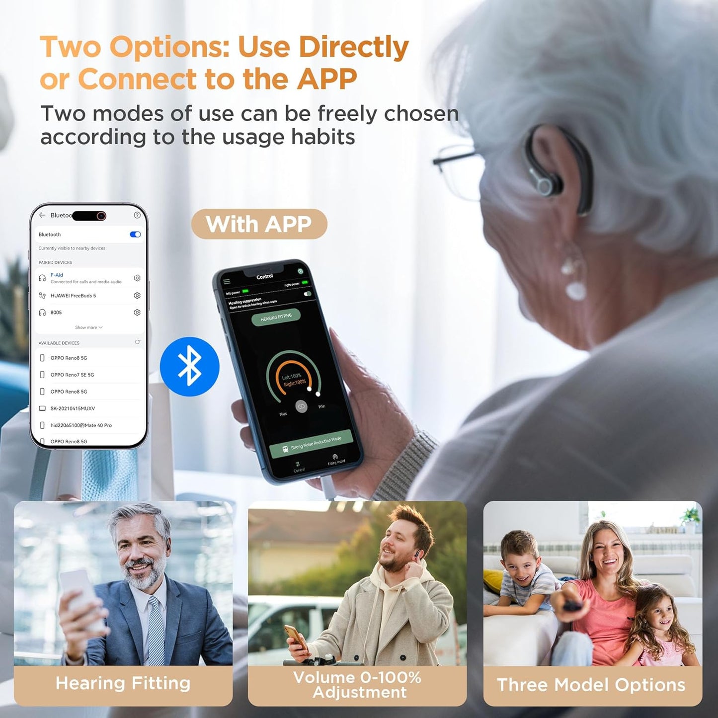Wireless Hearing Amplifiers for Enhanced Sound Clarity & Seamless Connectivity